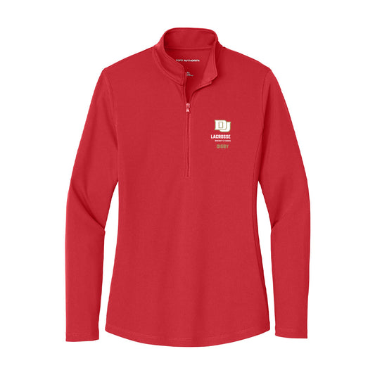 DU - NCAA Men's Lacrosse : Trey Digby - Women's Lightweight Quarter Zip Jacket-0