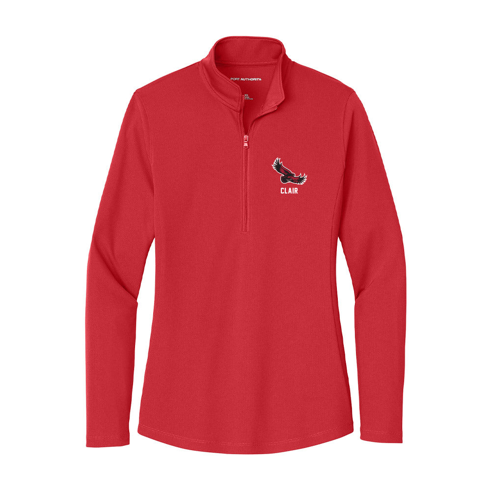 St. Joe's - NCAA Men's Soccer : Conor Clair - Women's Lightweight Quarter Zip Jacket-0