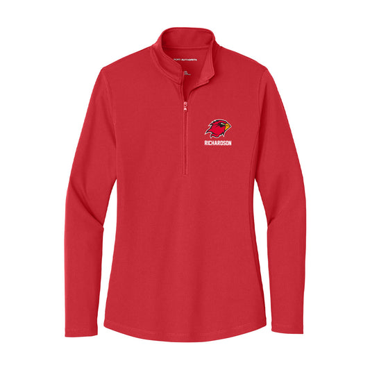 Lamar - NCAA Men's Track & Field : Tre Richardson - Women's Lightweight Quarter Zip Jacket-0