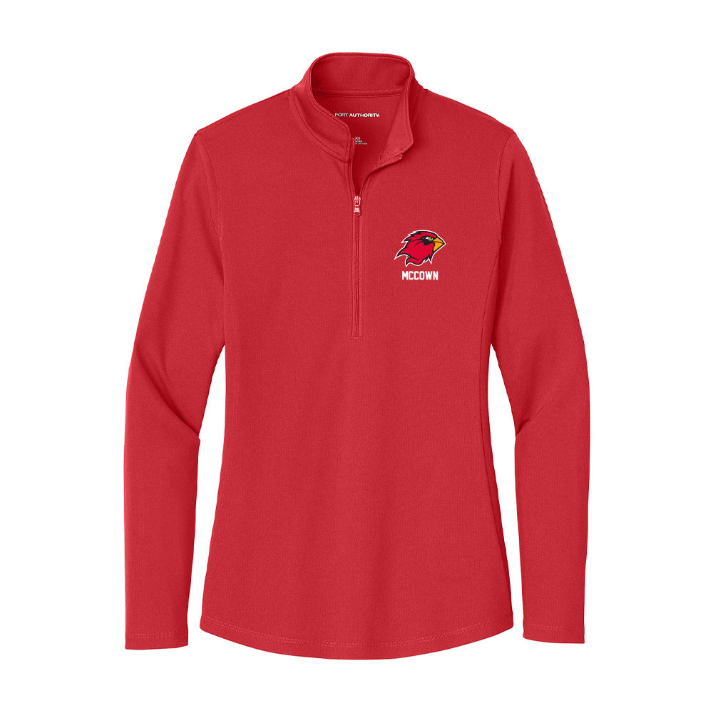 Lamar - NCAA Football : Aiden McCown - Women's Lightweight Quarter Zip Jacket-0