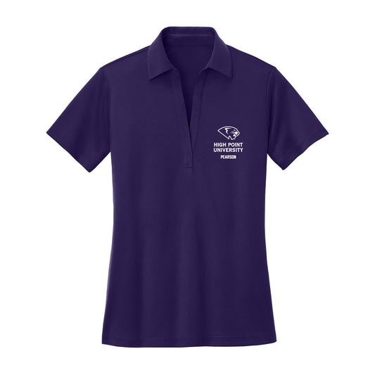 High Point - NCAA Women's Track & Field : Ashari Pearson - Women's Activewear Polo Shirt-0