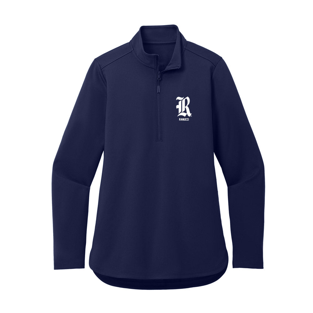 Rice - NCAA Football : Jackson Ranucci - Women's Premium Quarter Zip Jacket-0