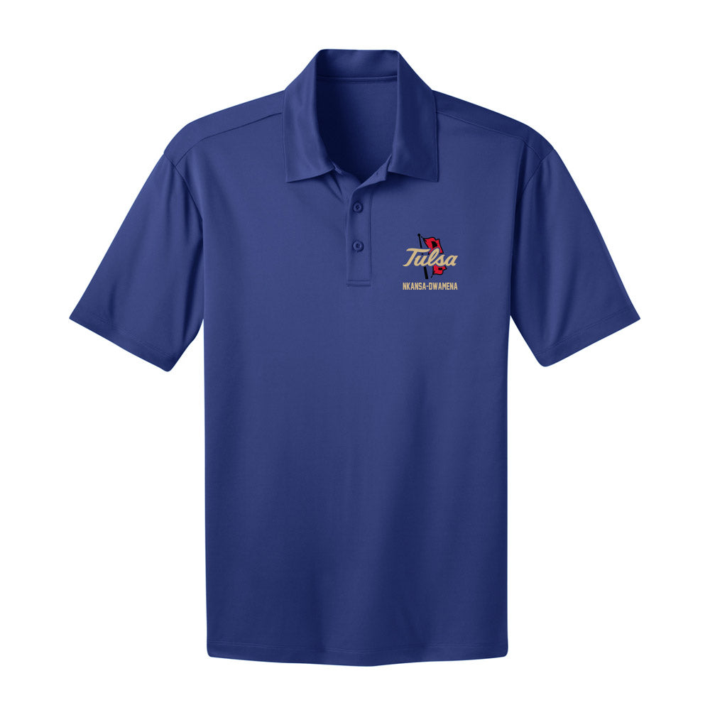 Tulsa - NCAA Men's Soccer : Nick Nkansa-Dwamena - Activewear Polo Shirt-0
