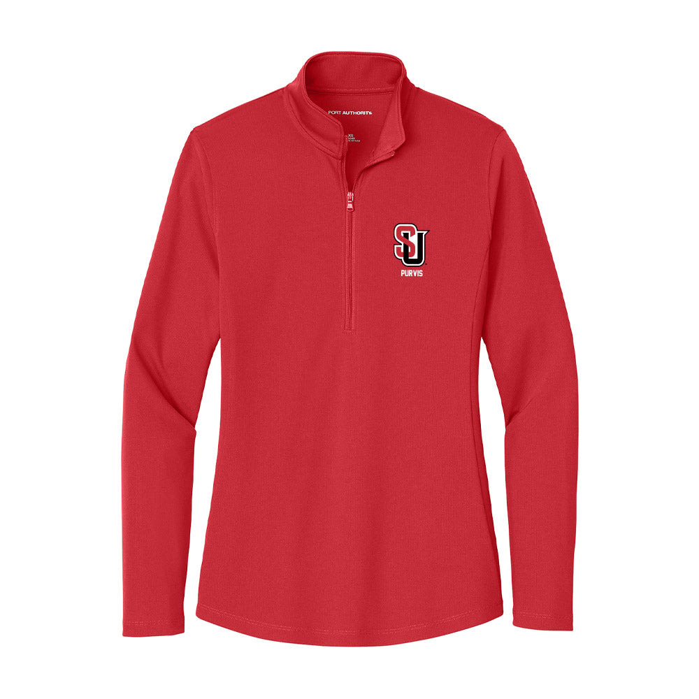 Seattle - NCAA Men's Soccer : Owen Purvis - Women's Lightweight Quarter Zip Jacket-0