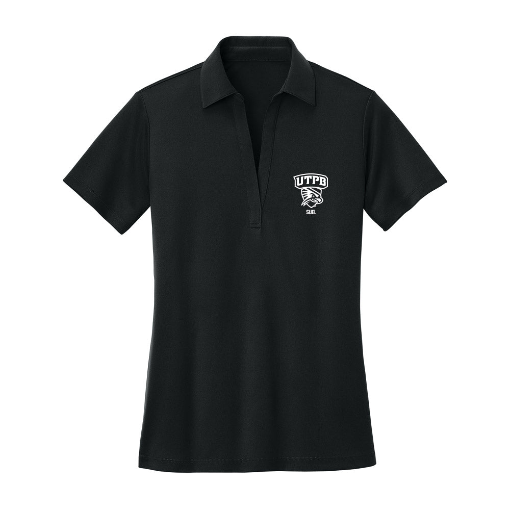 UTPB - NCAA Football : Traylen Suel - Women's Activewear Polo Shirt-0