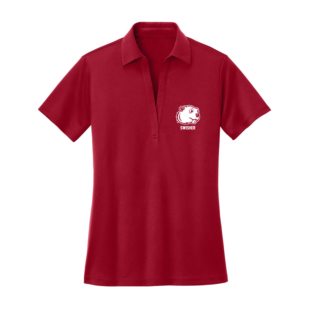 Minot State - NCAA Women's Volleyball : Emma Swisher - Women's Activewear Polo Shirt-0