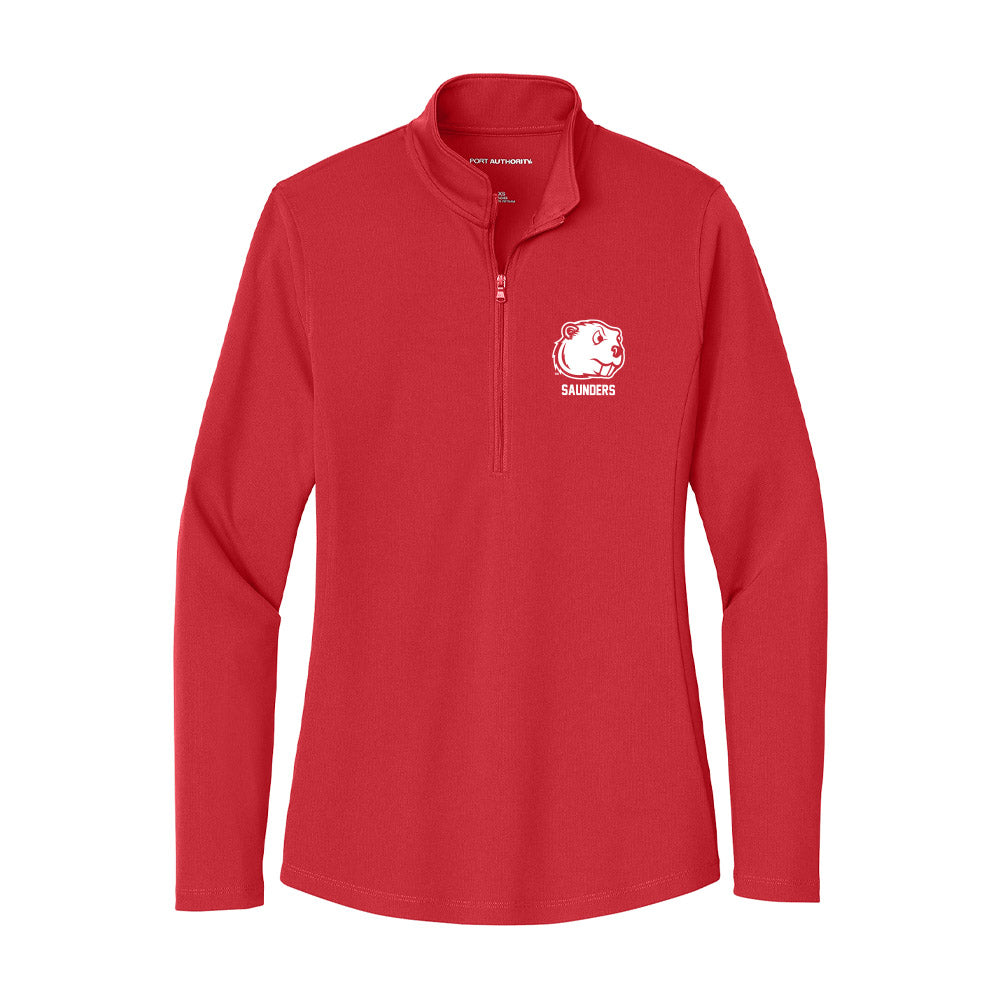 Minot State - NCAA Women's Volleyball : Haley Saunders - Women's Lightweight Quarter Zip Jacket-0