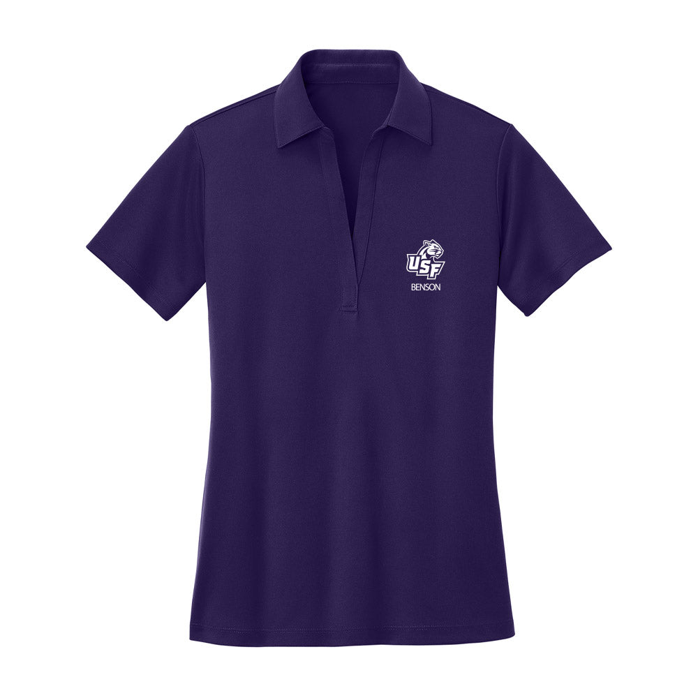 Sioux Falls - NCAA Baseball : Jonathan Benson - Women's Activewear Polo Shirt-0