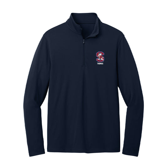 SCSU - NCAA Football : Cayden Thomas - Lightweight Quarter Zip Jacket-0