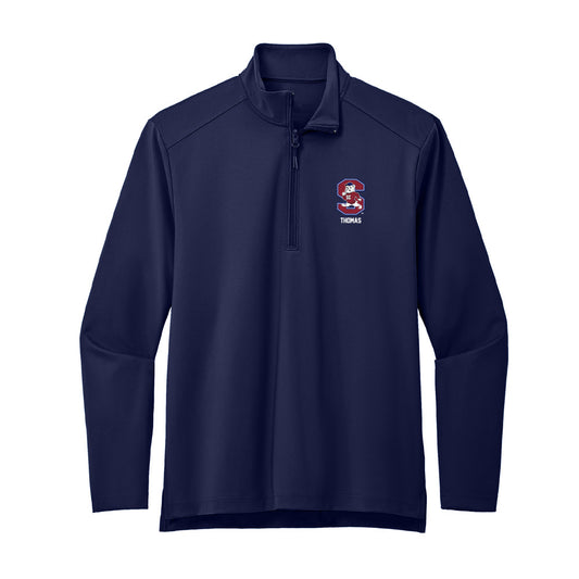 SCSU - NCAA Football : Cayden Thomas - Premium Quarter Zip Jacket-0