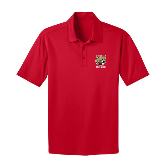 SIUE - NCAA Men's Soccer : Amos Boum Nlend - Activewear Polo Shirt-0