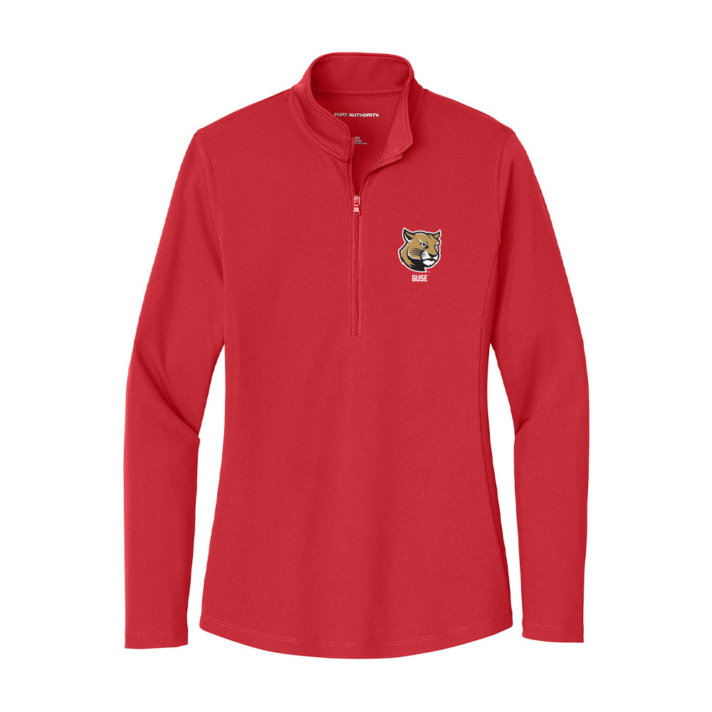 SIUE - NCAA Men's Golf : Jake Guse - Women's Lightweight Quarter Zip Jacket-0