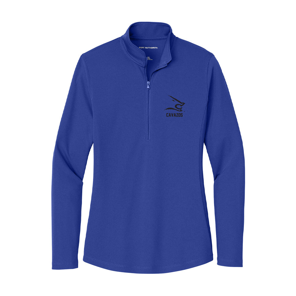 TAMUK - NCAA Baseball : Jeremy Cavazos - Women's Lightweight Quarter Zip Jacket-0