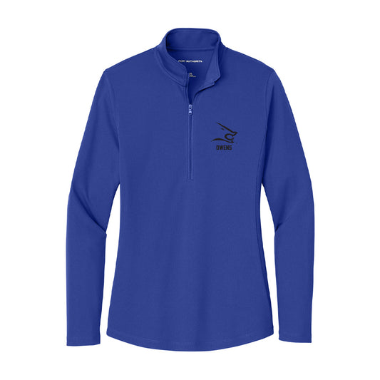 TAMUK - NCAA Football : Kendric Owens - Women's Lightweight Quarter Zip Jacket-0