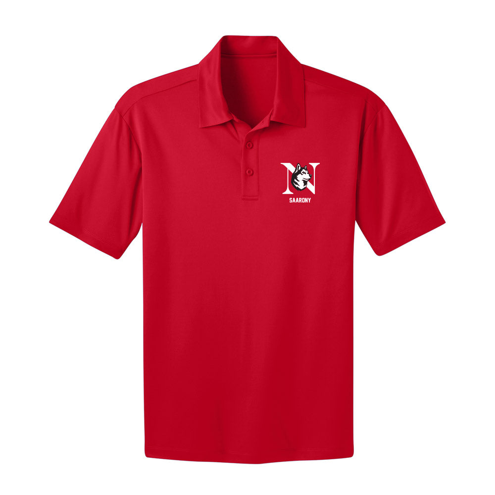 Northeastern - NCAA Men's Soccer : Shai Saarony - Activewear Polo Shirt-0