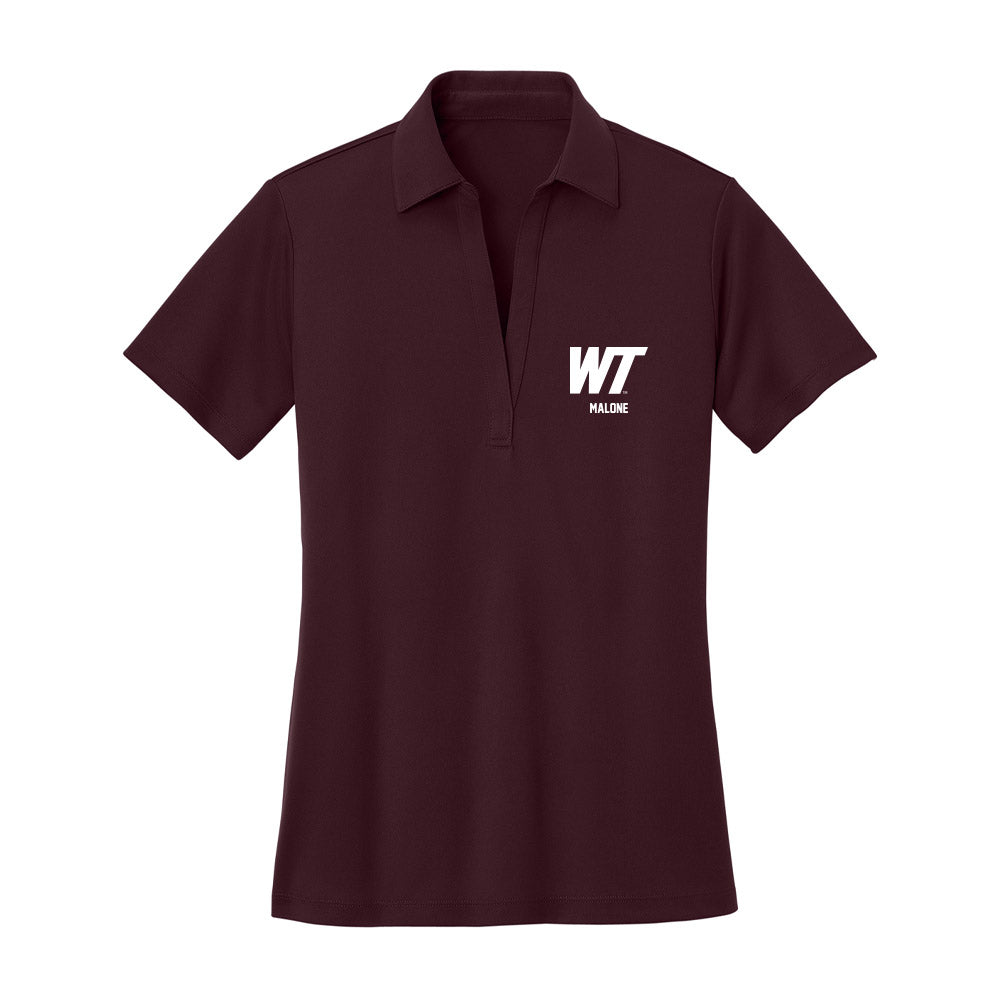 WTAMU - NCAA Women's Soccer : Bailey Malone - Women's Activewear Polo Shirt-0