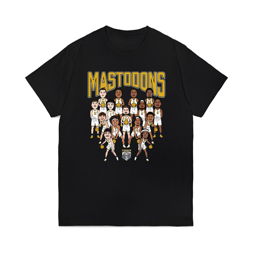PFW - NCAA Men's Basketball : - Caricature Premium T-Shirt-0