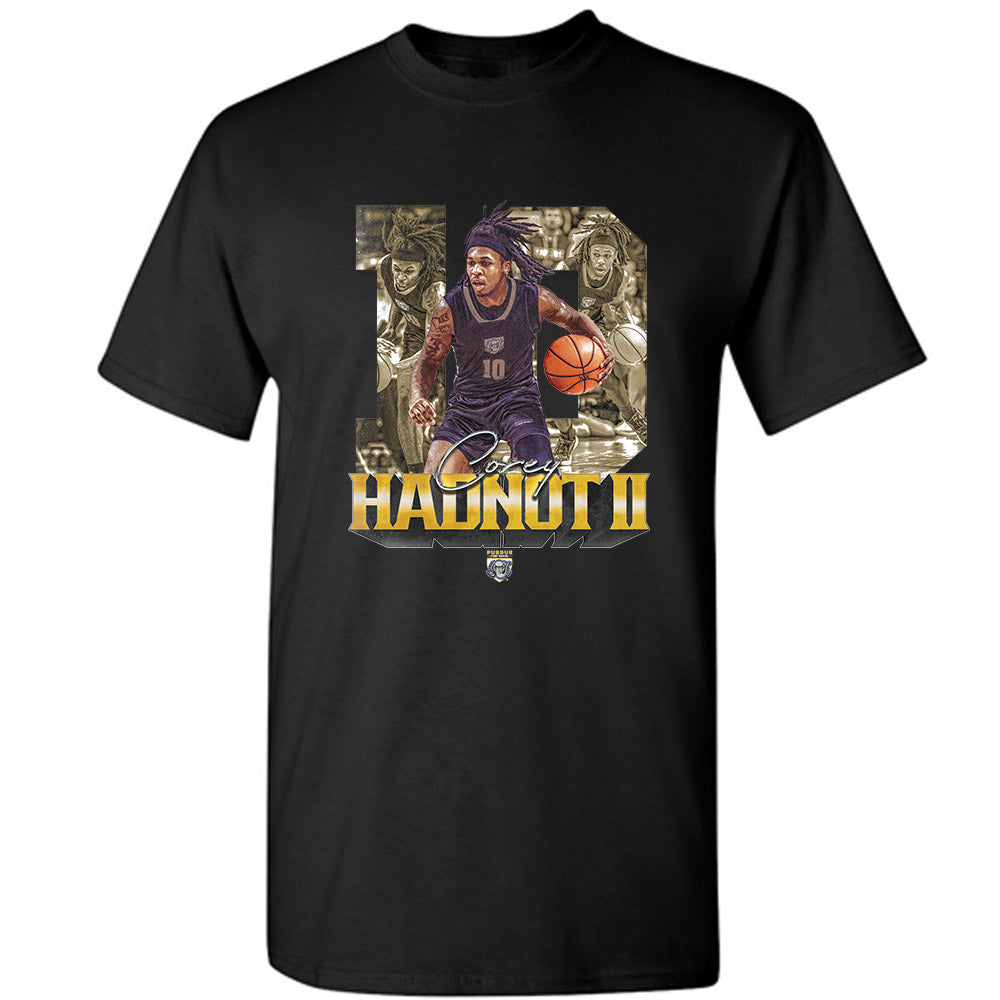 PFW - NCAA Men's Basketball : Corey Hadnot II - Player Collage T-Shirt-0