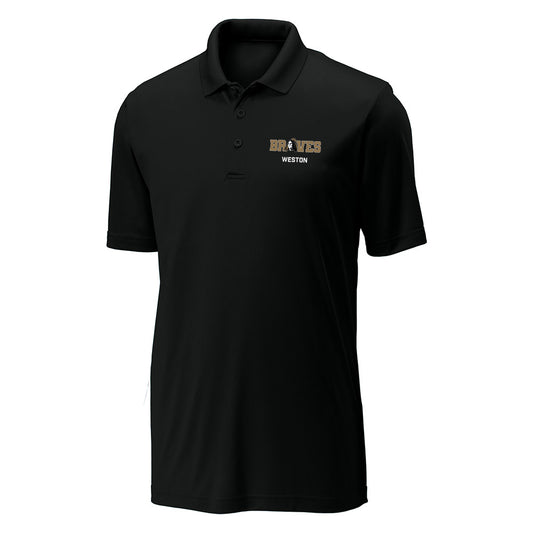 UNC Pembroke - NCAA Football : Brock Weston - Activewear Polo Shirt-0