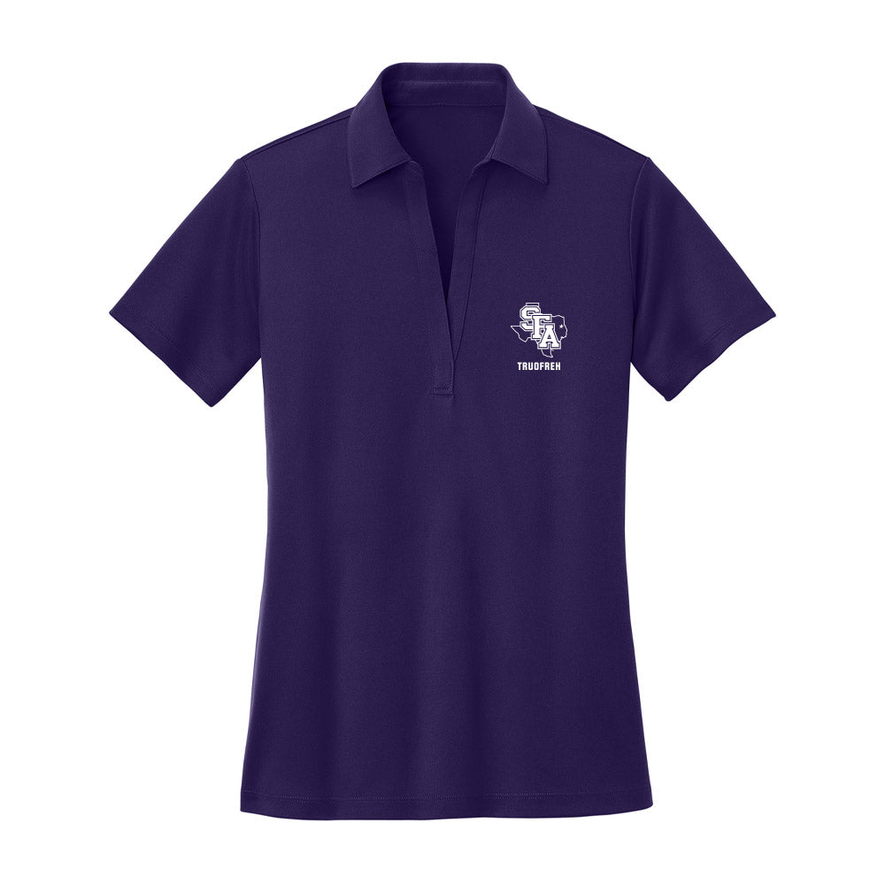 SFA - NCAA Women's Soccer : Keira Truofreh - Women's Activewear Polo Shirt-0