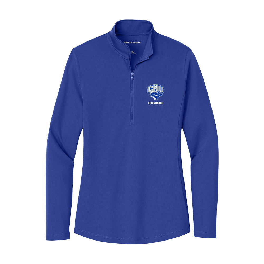 CNU - NCAA Football : Kole Hixenbaugh - Women's Lightweight Quarter Zip Jacket-0