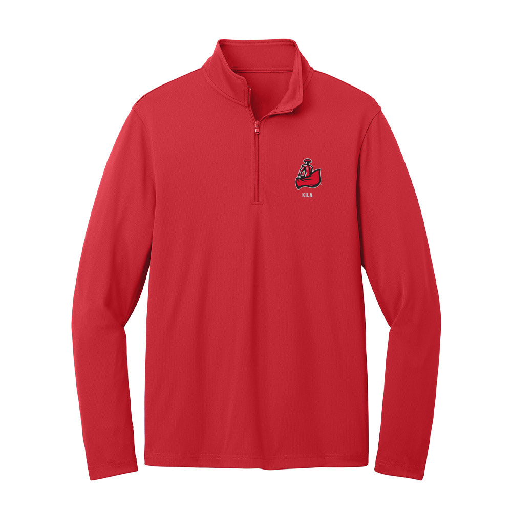 CSUN - NCAA Softball : Mackenzie Kila - Lightweight Quarter Zip Jacket-0