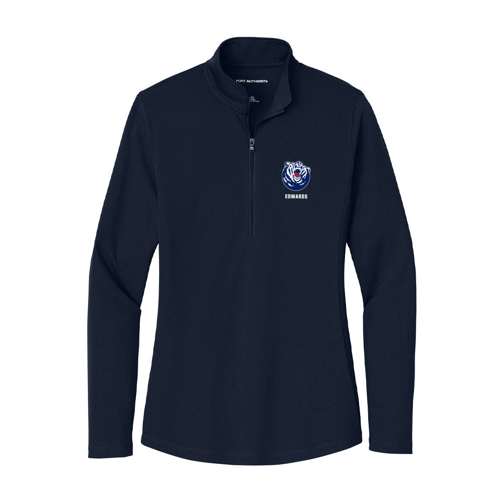 Belmont - NCAA Women's Golf : Harper Edwards - Women's Lightweight Quarter Zip Jacket-0