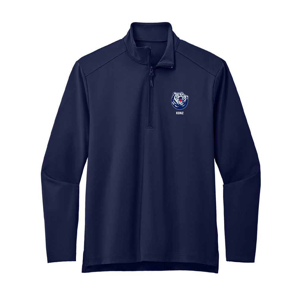 Belmont - NCAA Softball : Emily Konz - Premium Quarter Zip Jacket-0