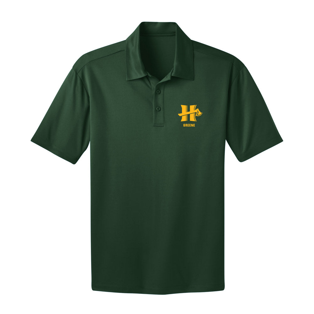Humboldt State - NCAA Women's Volleyball : Rahni Greene - Activewear Polo Shirt-0