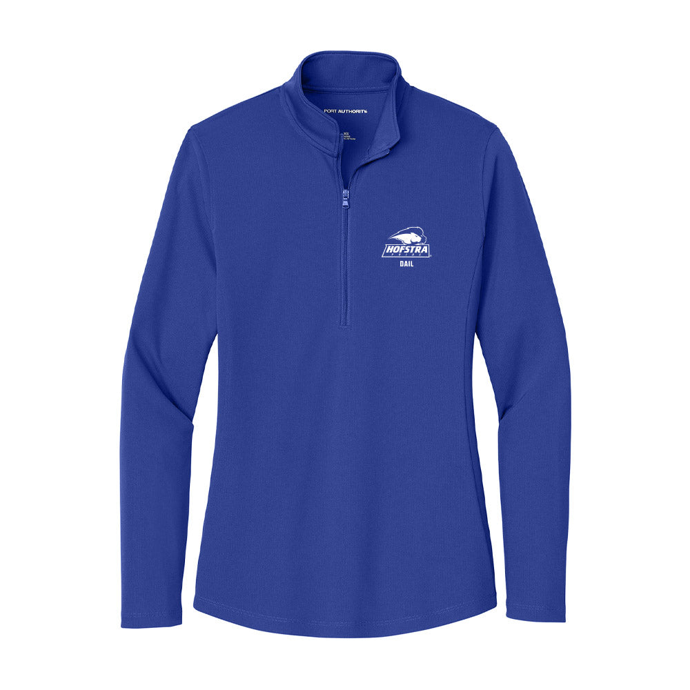Hofstra - NCAA Men's Lacrosse : Brody Dail - Women's Lightweight Quarter Zip Jacket-0