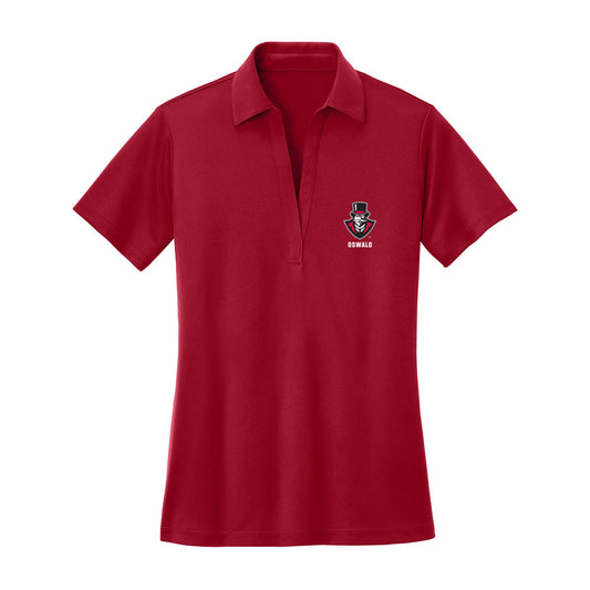 APSU - NCAA Beach Volleyball : Aubriegh Oswald - Women's Activewear Polo Shirt-0