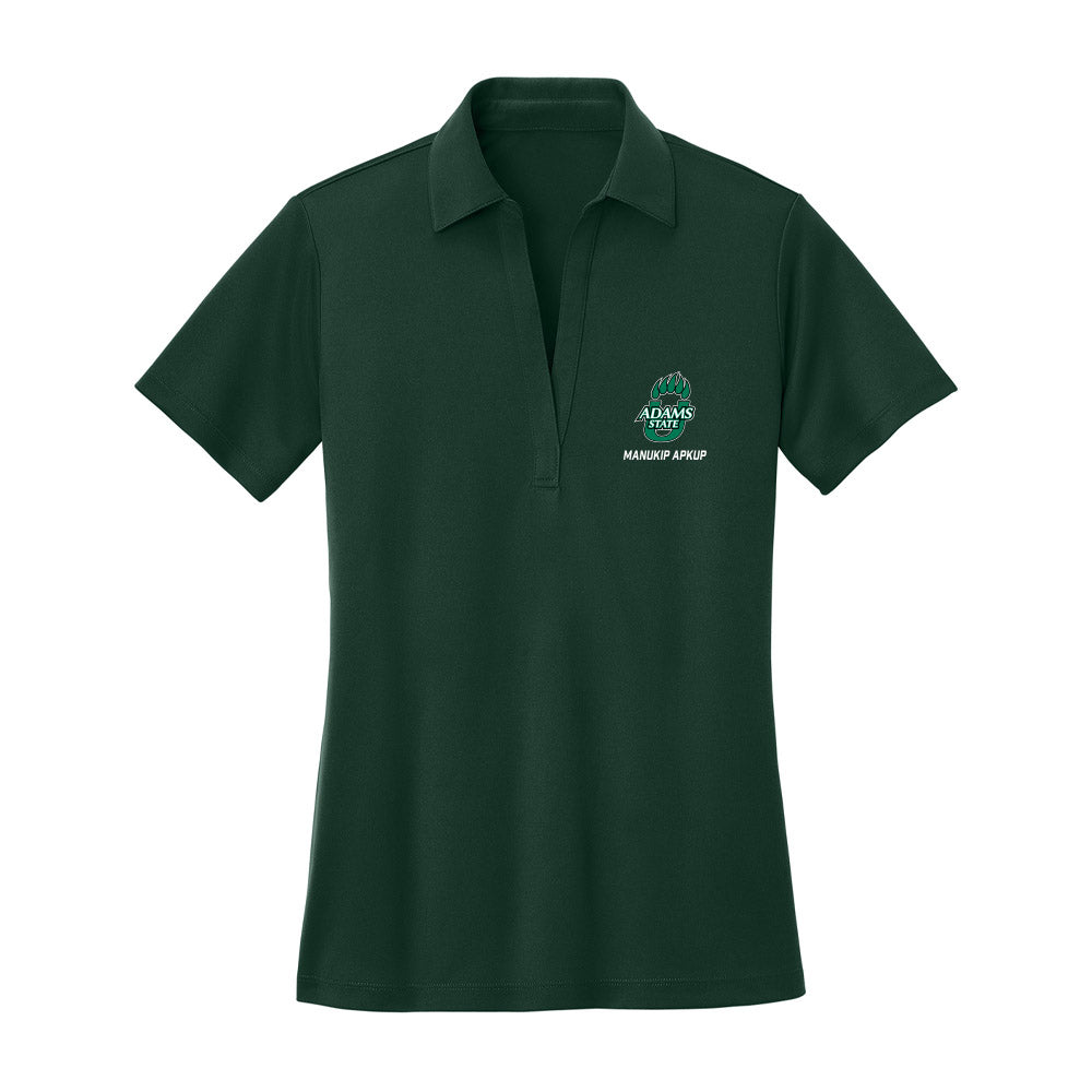 Adams State - NCAA Women's Track & Field : Isila Manukip Apkup - Women's Activewear Polo Shirt-0