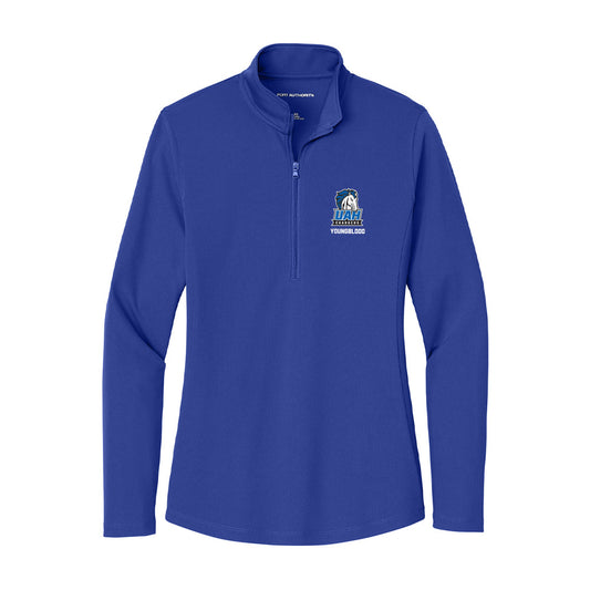 UAH - NCAA Baseball : Nic Youngblood - Women's Lightweight Quarter Zip Jacket-0