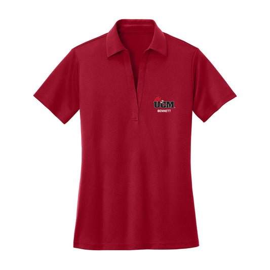 UCM - NCAA Men's Track & Field : Jeremy Bennett - Women's Activewear Polo Shirt-0