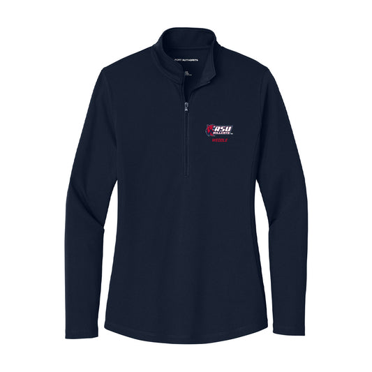 RSU - NCAA Baseball : Dylan Weddle - Women's Lightweight Quarter Zip Jacket-0