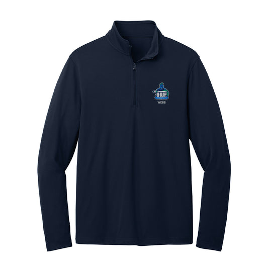 UWF - NCAA Football : Roderick Webb - Lightweight Quarter Zip Jacket-0