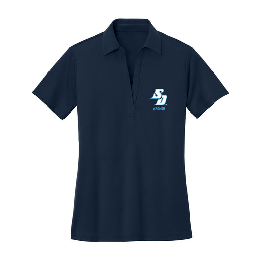 San Diego - NCAA Women's Basketball : Sammie Wagner - Women's Activewear Polo Shirt-0