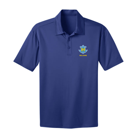 Rollins - NCAA Men's Swimming & Diving : Campbell Williams - Activewear Polo Shirt-0