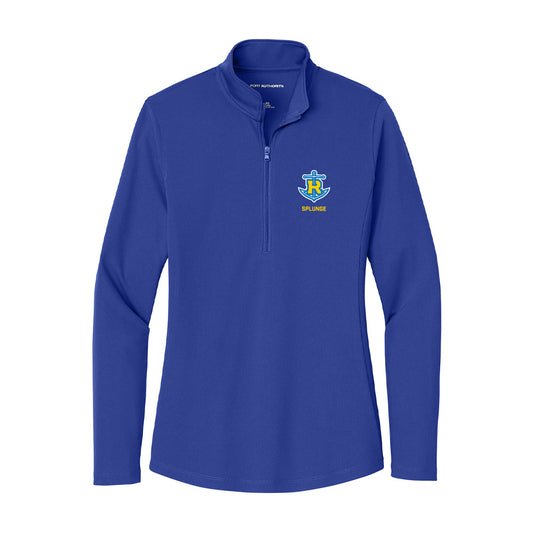 Rollins - NCAA Men's Soccer : Jaden Splunge - Women's Lightweight Quarter Zip Jacket-0