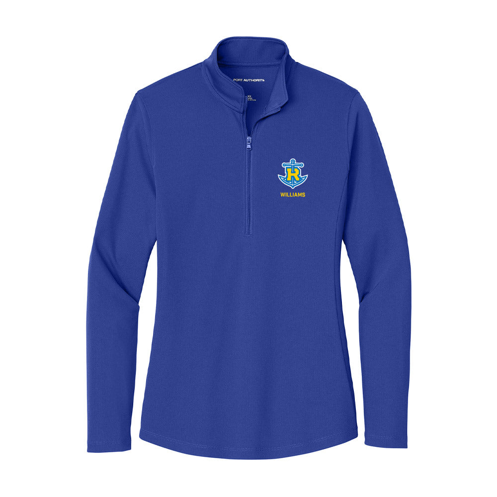 Rollins - NCAA Men's Swimming & Diving : Campbell Williams - Women's Lightweight Quarter Zip Jacket-0