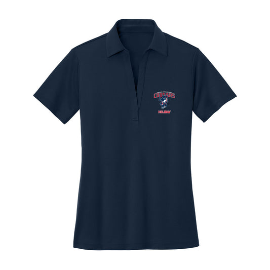 Columbus State - NCAA Women's Basketball : Kay Kay Holiday - Women's Activewear Polo Shirt-0