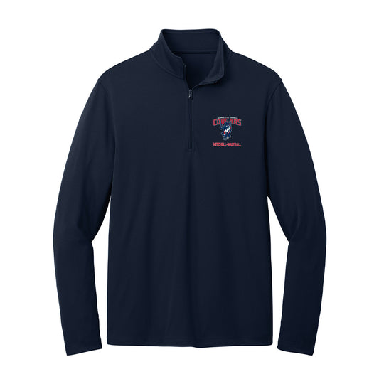 Columbus State - NCAA Women's Basketball : Laura Mitchell-Walthall - Lightweight Quarter Zip Jacket-0