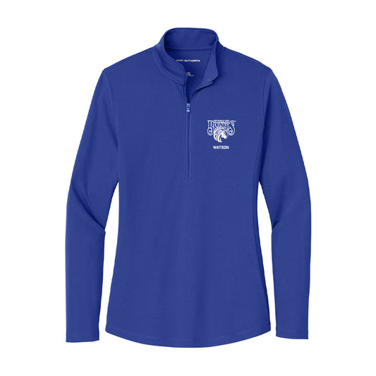 Fayetteville State - NCAA Football : Kadynce Watson - Women's Lightweight Quarter Zip Jacket-0
