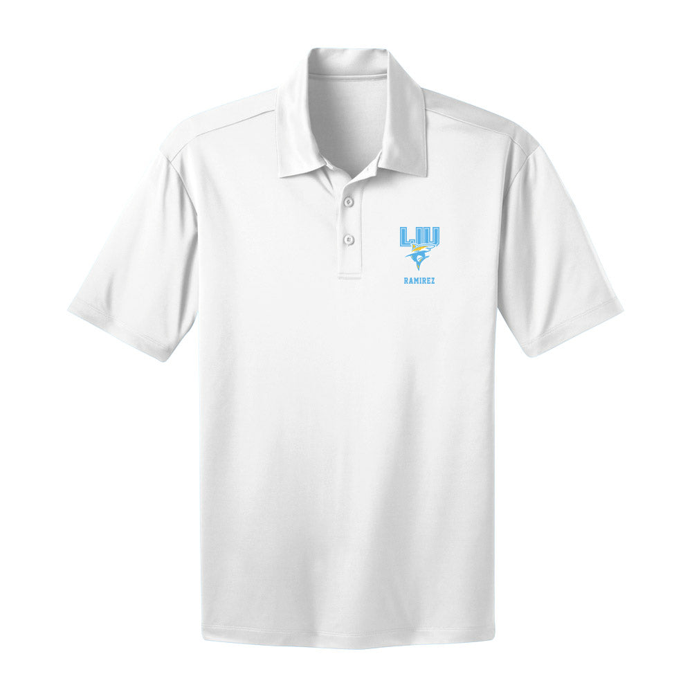 LIU - NCAA Men's Water Polo : Lucas Ramirez - Activewear Polo Shirt-0