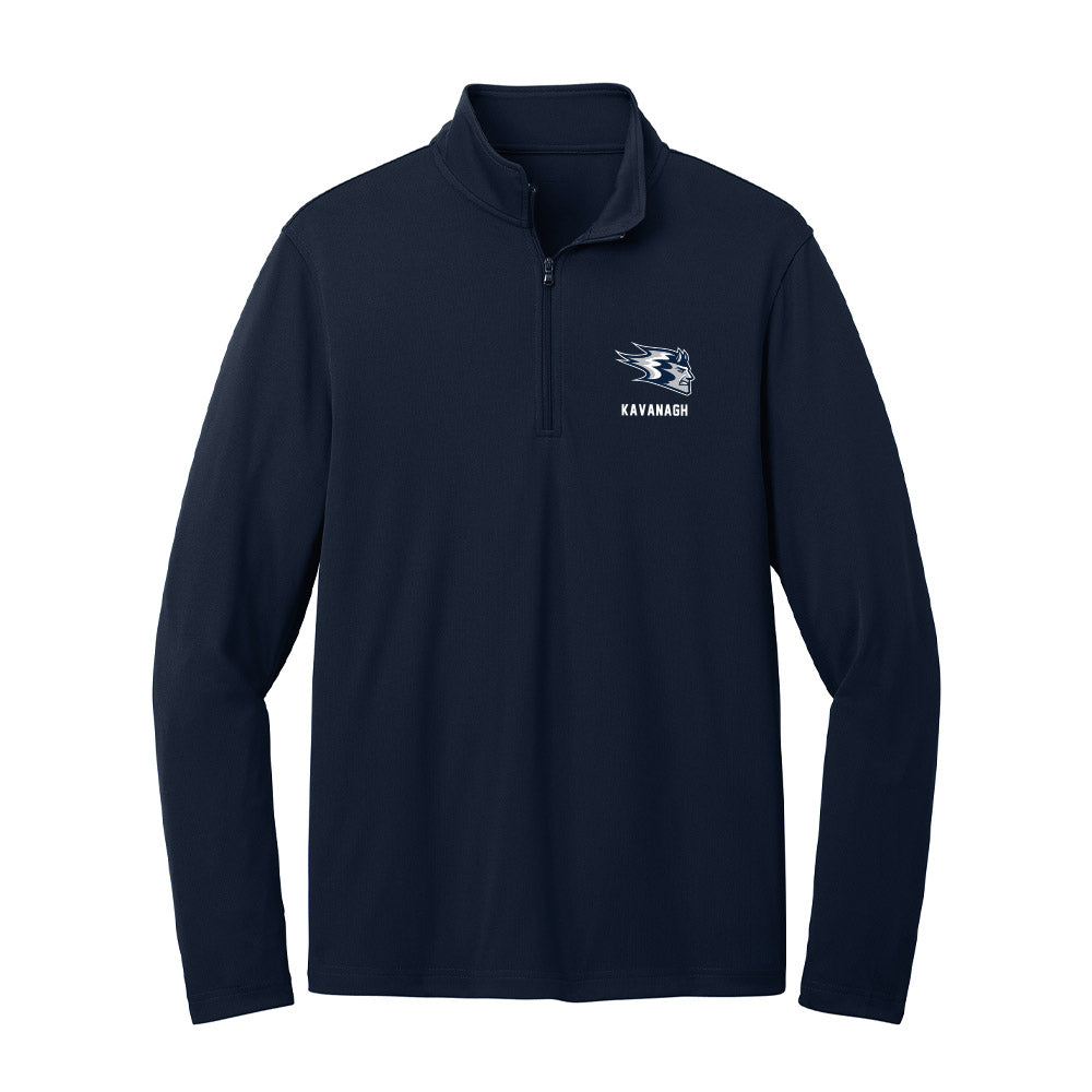 UW Stout - NCAA Baseball : Cage Kavanagh - Lightweight Quarter Zip Jacket-0