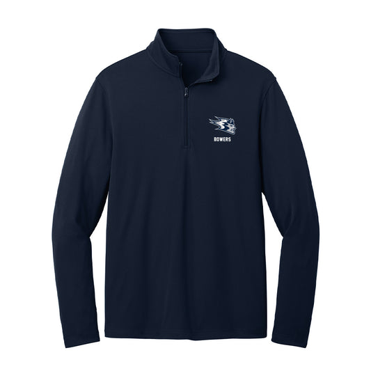 UW Stout - NCAA Baseball : Leyten Bowers - Lightweight Quarter Zip Jacket-0