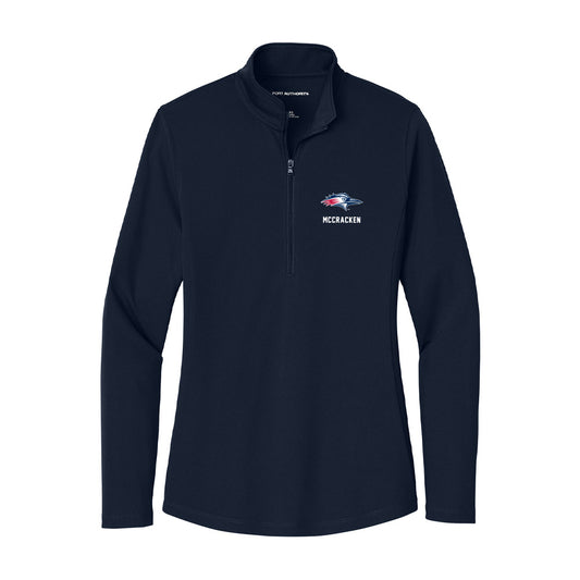 MSU Denver - NCAA Men's Soccer : Kenji McCracken - Women's Lightweight Quarter Zip Jacket-0