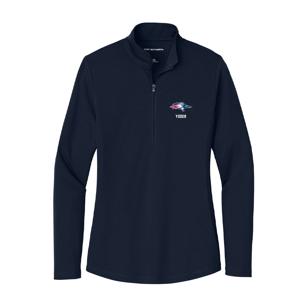 MSU Denver - NCAA Women's Soccer : Monica Yoder - Women's Lightweight Quarter Zip Jacket-0