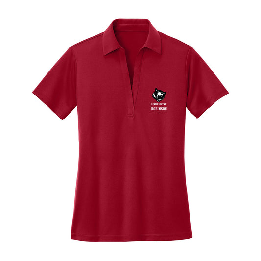 Lenoir Rhyne - NCAA Football : Khamoni Robinson - Women's Activewear Polo Shirt-0
