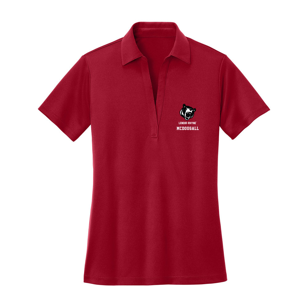 Lenoir Rhyne - NCAA Men's Golf : Matthew McDougall - Women's Activewear Polo Shirt-0